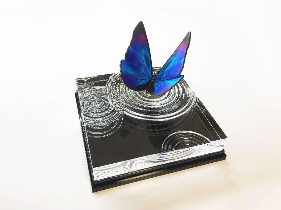 3Dオブジェ蝶