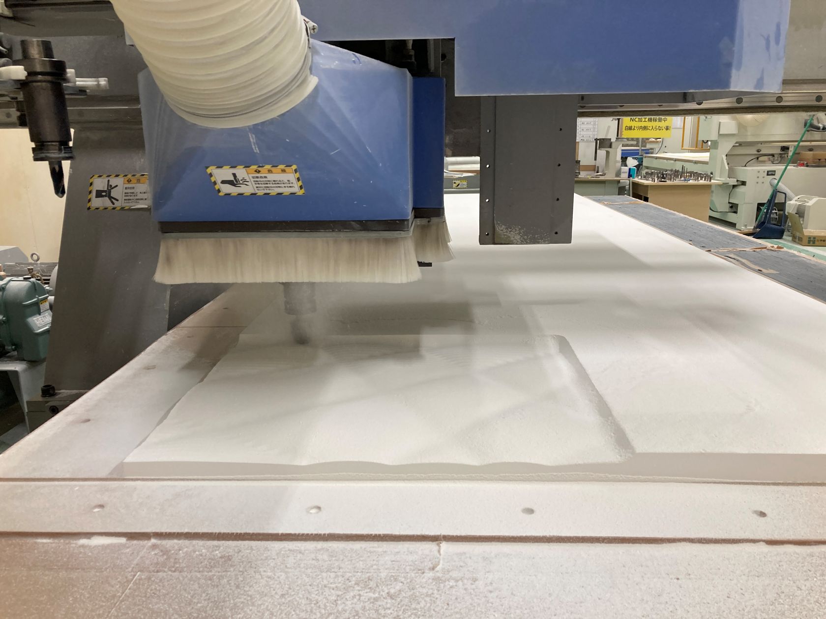 NC工作機械による加工