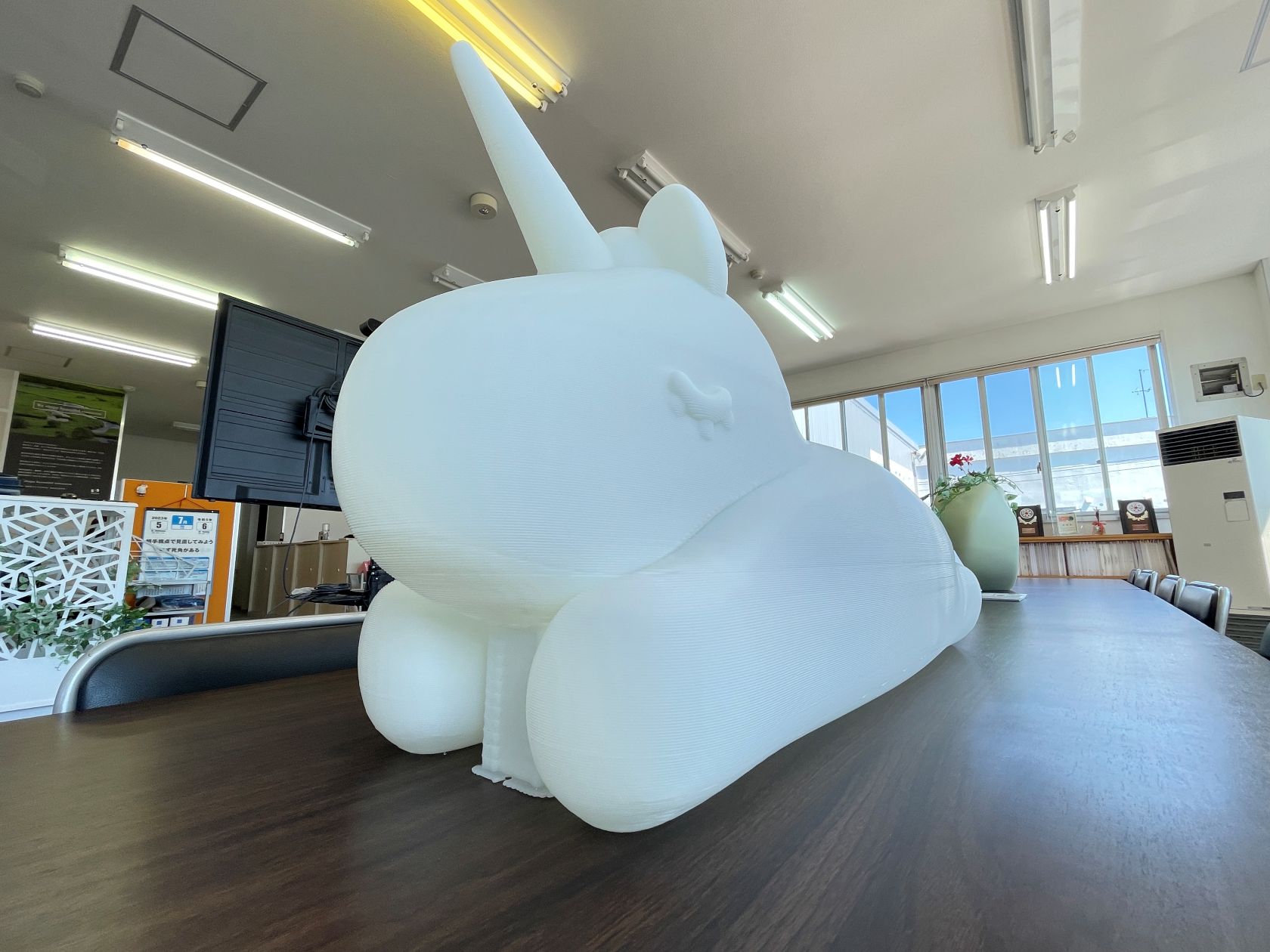 3Dオブジェクト眠るユニコーン